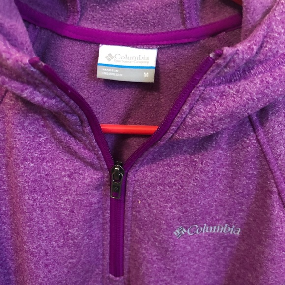 Columbia zip hooded pullover - M - Picture 3 of 4